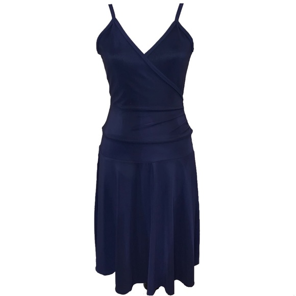 jonathan martin Dresses & Skirts - Jonathan Martin Navy Blue Dress Size 7-8